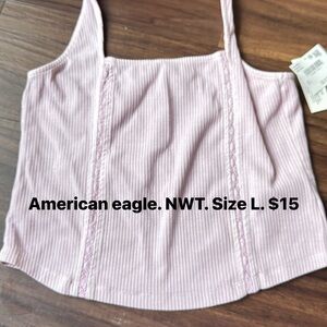 American Eagle Outfitters Light Pink Camisole